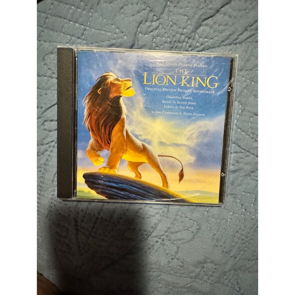 The Lion King Original Motion Picture Soundtrack CD 1994 Elton John Hans Zimmer